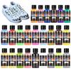 30ml 24 Colour Acrylic Paint Colors Bottled Acrylic Paint Set Paint For Fabric Clothing Painting Rich For Leather DIY Pigment