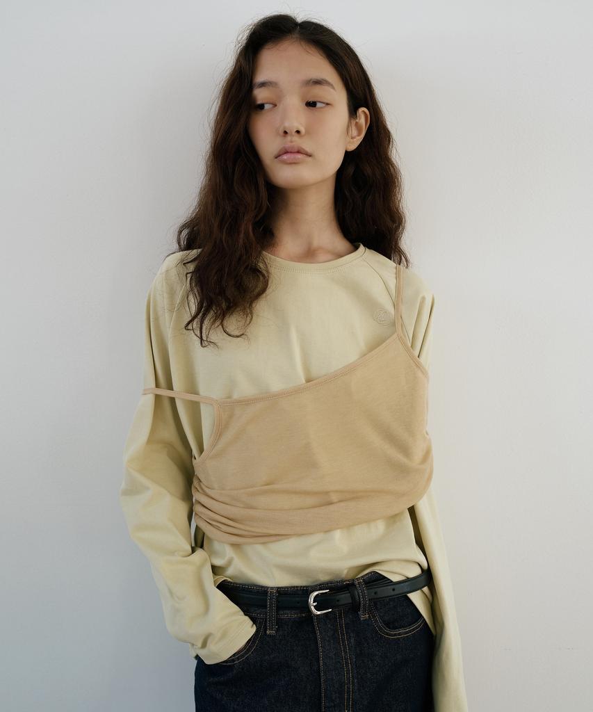 Yulago Tencel Layered T-Shirt Set