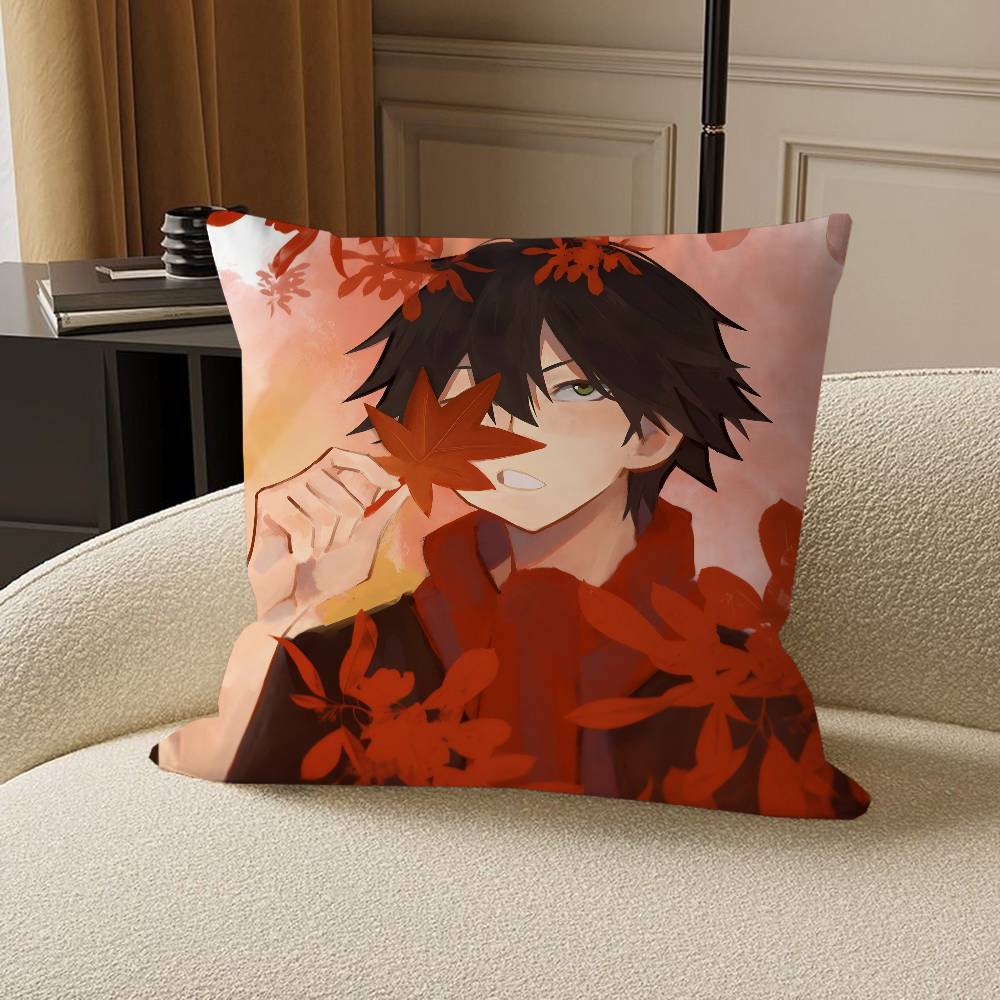 

Edogawa Rampo Stitch Lucky Dragon Pillow Cover Sofa Cushion Cover Home Room Decoration Children Gift 12x12Inch