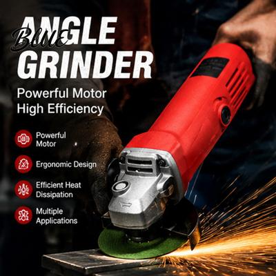 Corded Angle Grinder Electric with Auxiliary Handle  11000RPM Power Tool for Metal Cutting Multi Purpose Machine Grinding Polishing & Rust Removal