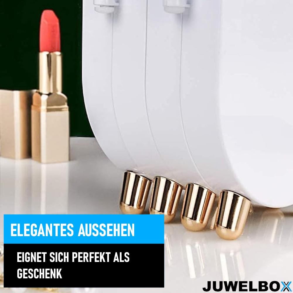 JUWELBOX Sieradenstandaard Sieradendoos opvouwbaar Organizer Oorbellen Ringen Kettingen