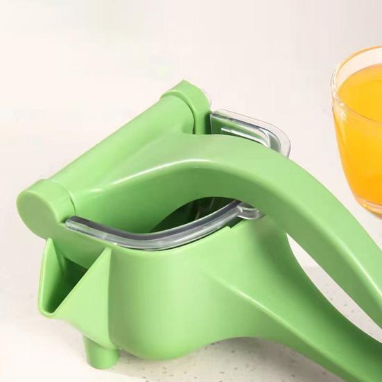 Manual Fruit Juicer Handheld Lemon Squeezer Hand Press Juice Extractor Tool with Ergonomic Handle for Citrus Orange Lime