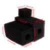 Filter Schwamm Aquarium Aquarium Ersatz Für Sunsun Filter Biochemischen JP-012F JP-013F JP-014F JP-022F JP-023F JP-024F JP-025F