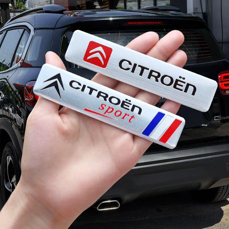 Car Styling Emblem Badge Car Body Decoration Sticker For Citroen C3 C4 C5 Berlingo Saxo C4l Xsara Picass C-Elysee C-Crosser