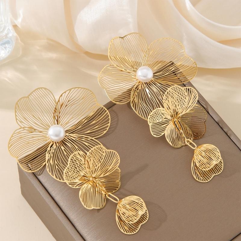 Geometric Stainless Steel Dangle Earrings For Women Lightweight And Allergy Resistant Drop Ear Pendant Fashion Jewelry