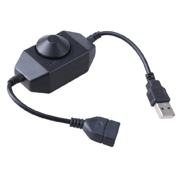 USB LED Knob Dimmer DC5V Ribbon Brightness Adjustable Switches Controller