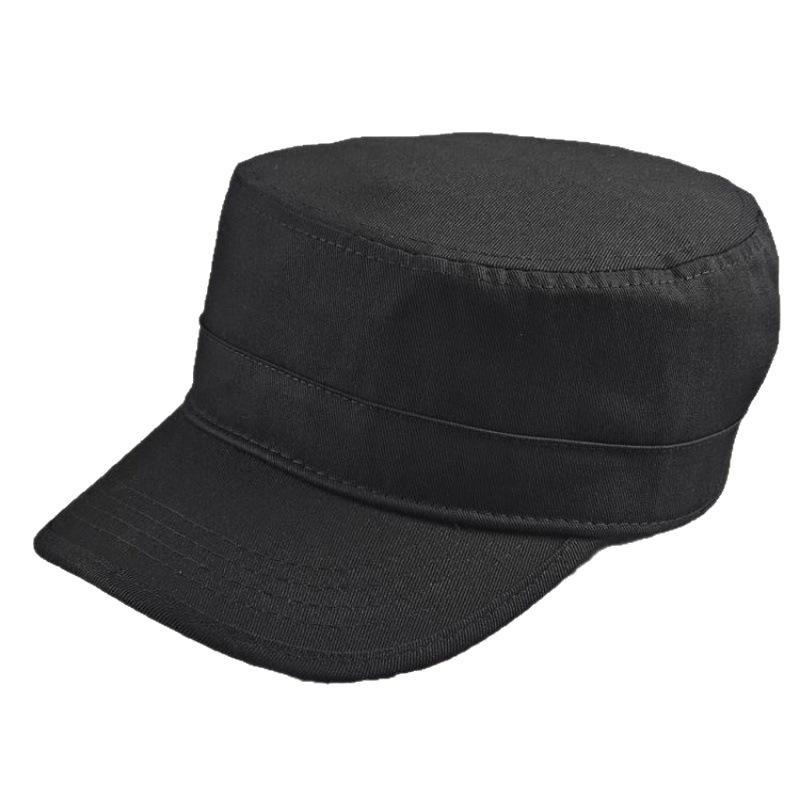 Soft Top Small Head Circumference Flat Top Hat Solid Color Casual Cap Small Size Women's Hat Simple Fashion Couple Men's Hat