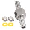 Fuel Pressure Sensor TFitting Adapter Fit for 3/8  Car Quick Connection Fittings