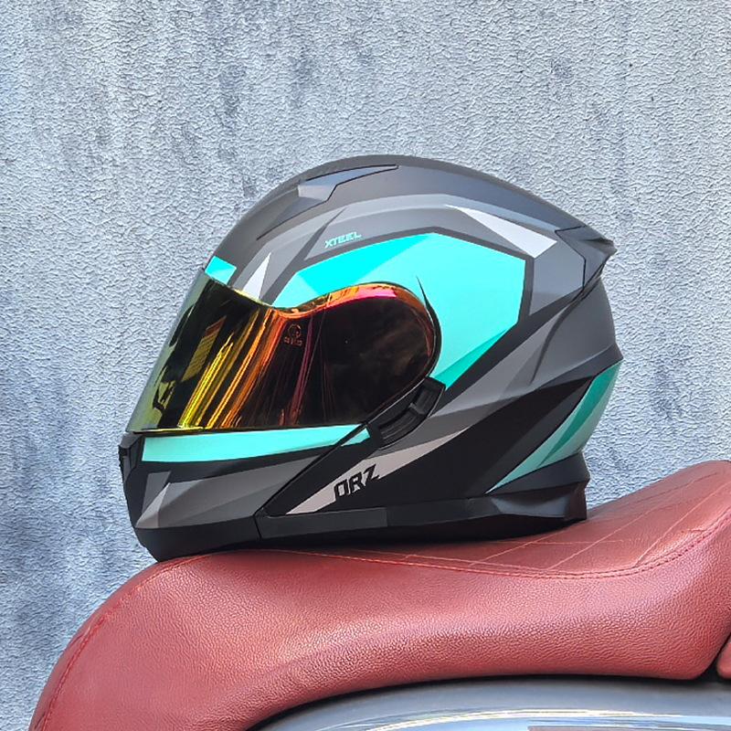Motorcycle peeling helmets men's and women's helmets four seasons locomotive travel half helmets four seasons universal