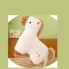 Cute Horse Plush Pillow Soft Stuffed Animal Horse Cushion With Happy Embroidery For Home Sofa Bed Decoration Creativity Fluffy