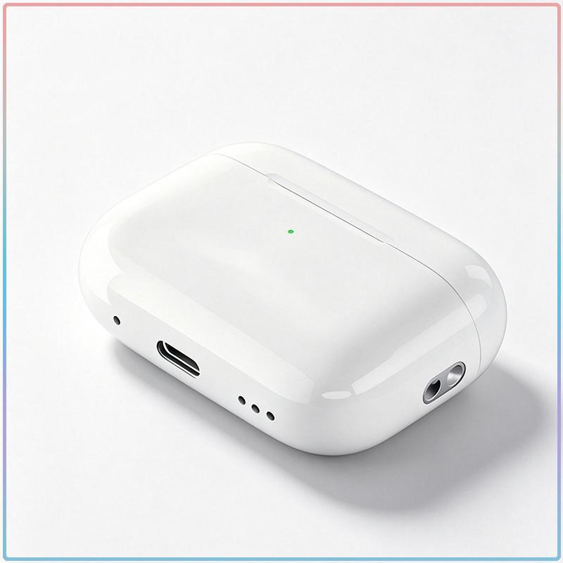 AirPods Pro 2 Kabellose Bluetooth-Kopfhörer Präzise Lautsprecheröffnungen Klare Anrufe Touch-Bedienung 30H Akkulaufzeit Ohrhörer für den täglichen Weg