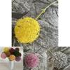 Plastic Allium Giganteum Wedding Decoration With Large Leaf Ball For Home And Event Decor