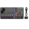 L6 Digital Mixer 32-bit Float Recording 10 Channels Black Streaming Home Recording