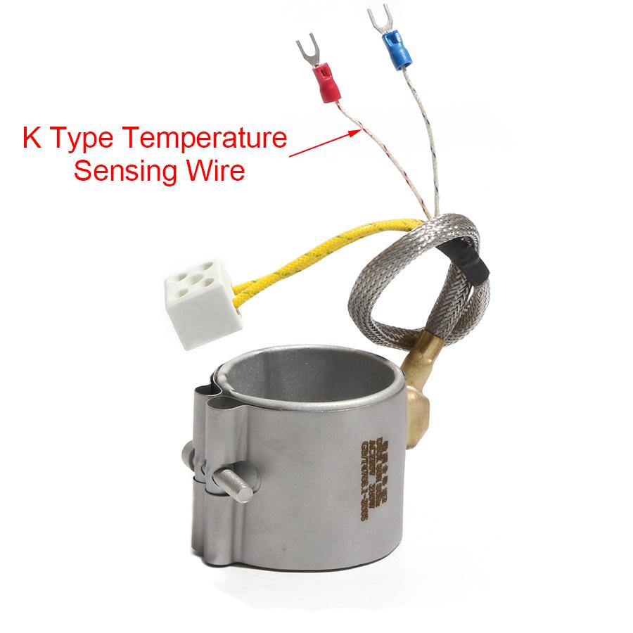 FCABA 35mm Diameter 50~70mm Height 110V/220V/380V 190W/210W/230W/250W Aluminized Band Heater Sealed Coil Heating Element