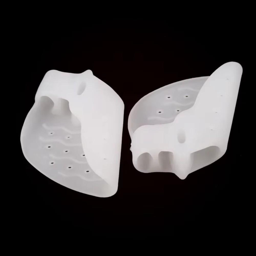 2Pcs Forefoot Pads Foot Care Tool Silicone Bone Big Toe Protector Hallux Valgus Straightener