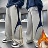 Winter  Boys' Warm Velvet Sweatpants - Versatile Casual Pants for Kids