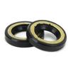 2pcs 93101‑17054 Propeller Shaft Oil Seal Rubber Oil Seal Outboard Oil Seal Marine Oil Seal for Yamaha Outboard 9.9HP 15HP