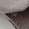 Louis Vuitton Portefeiulle Marco Bi-Fold Wallet N61675 Brown Damier Canvas Mens Used