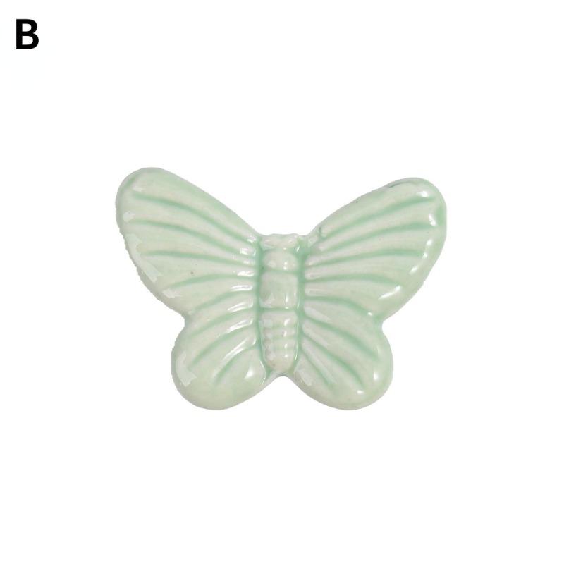 2PCS Special Color Ceramic Wardrobe Drawer Pull Handle Furniture Knob Hardware Europe Cabinet Cupboard Handles Drawer Pull