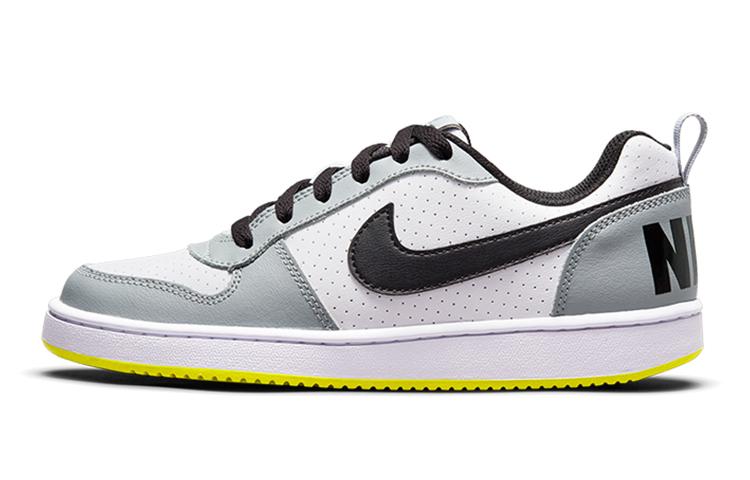 

Nike Court Borough Low White Black Wolf Grey GS 839985-104 36.5