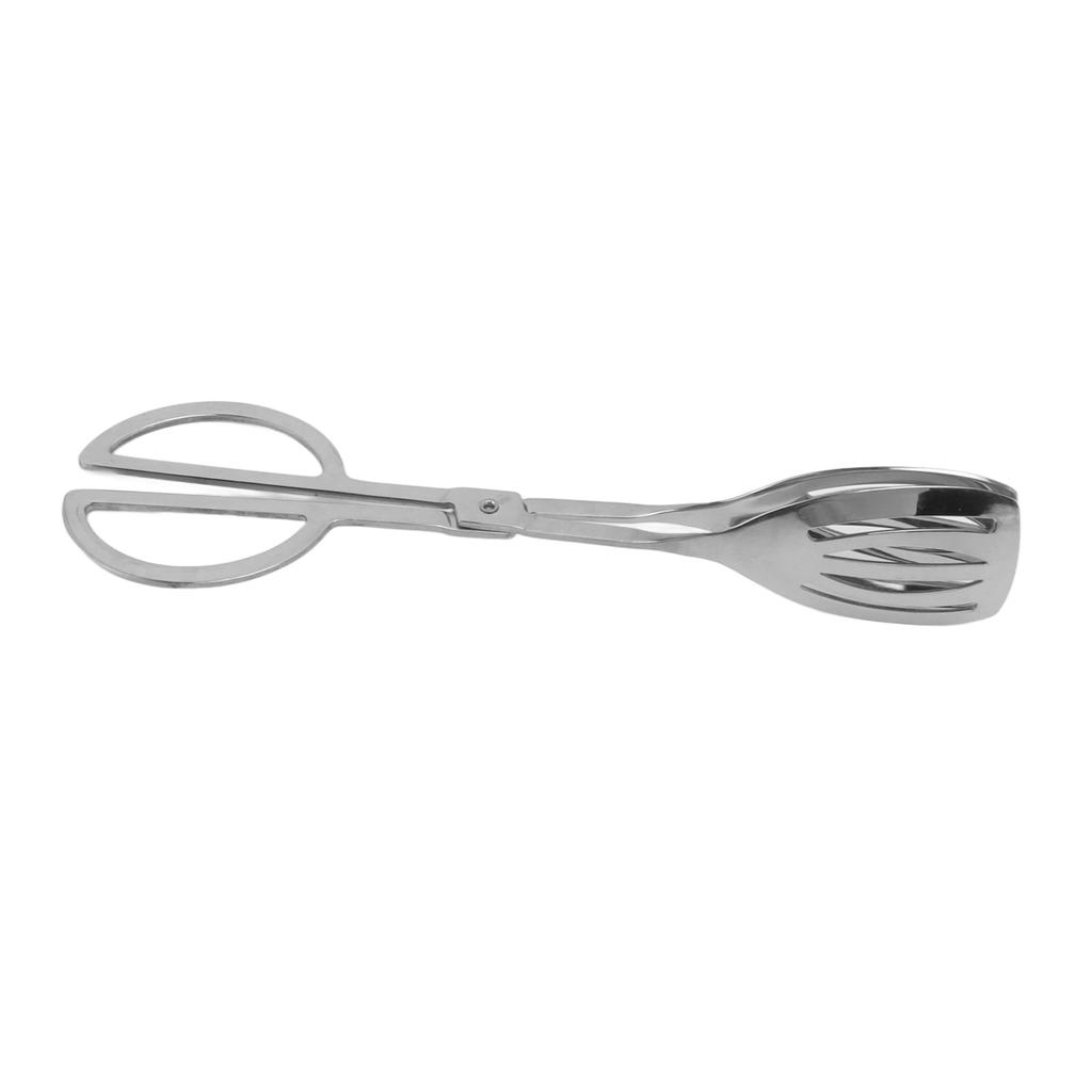 Serving Tongs 201 Stainless Steel Rust Proof Corrosion Proof Comfortable Grip Food Tongs for Kitchen