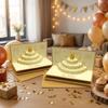 Folding Birthday Red Envelope 6 Card Slots Lucky Money Envelope  Gift Giving