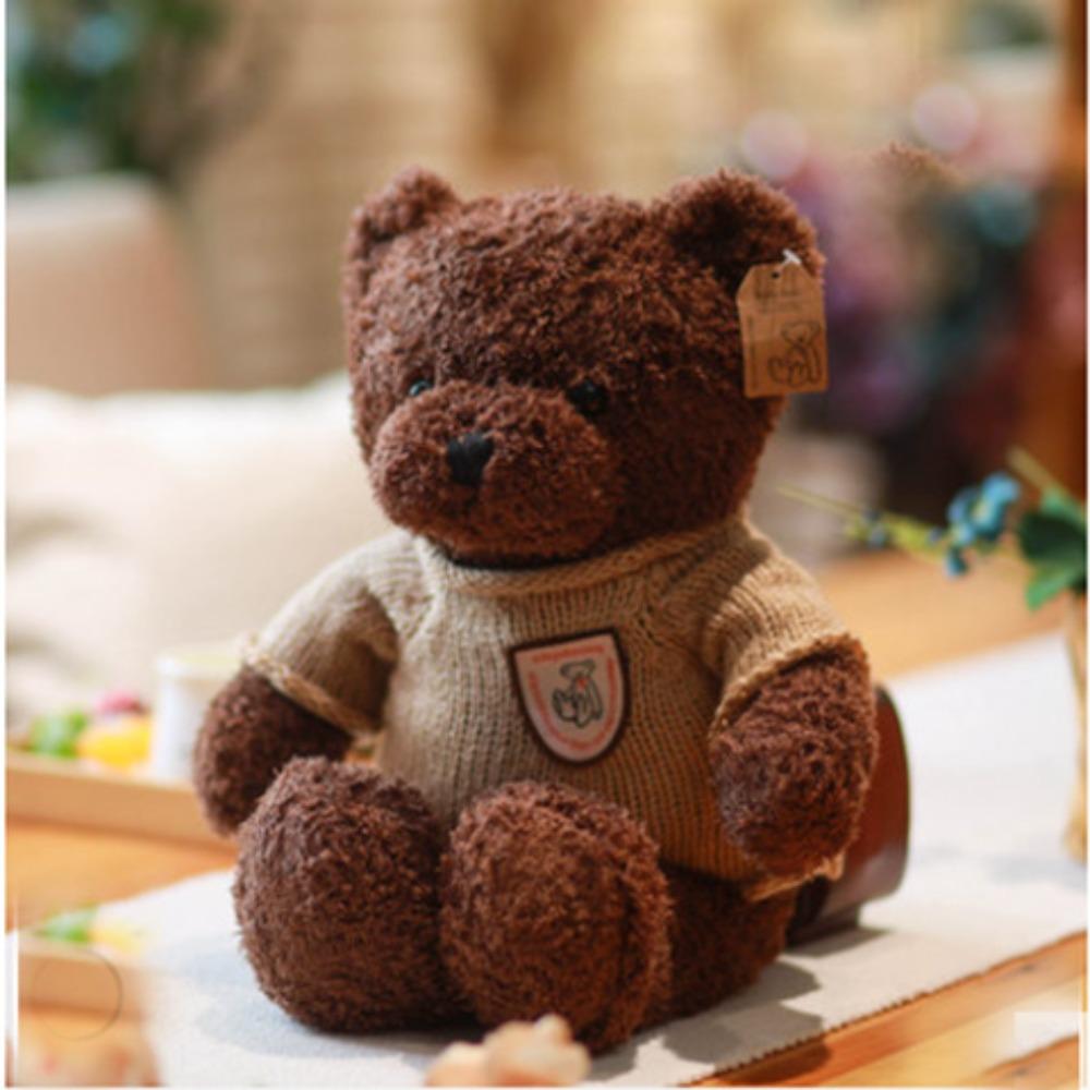Свитер мишка обнимашка кукла мишка плюшевая игрушка мишка подушка кукла свадебный подарок милый 30cm