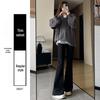 Petite Women's 2025 Slimming High-Waisted Micro-Flared Long Pants