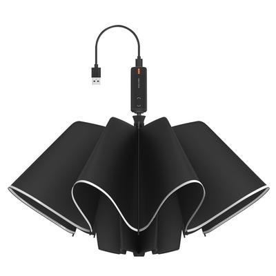 Und BP SUNNY Elektrischer Vollständig Faltbarer Regenschirm mit Automatischer UV-Super-Wasser Geeignet für Sonne und 8 Große 59cm Elektrisch für Männer und Frauen "Innovativ