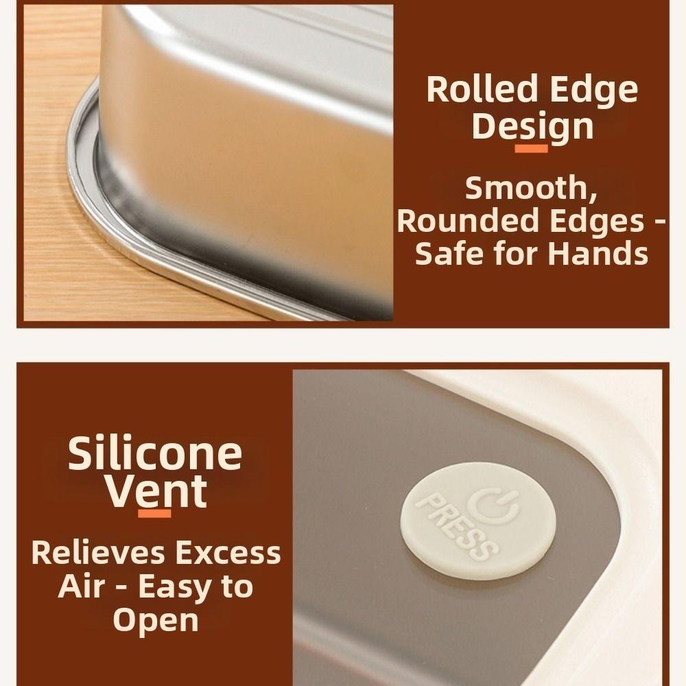 Large Capacity Lunch Box Leakproof Food Preservation Box Sealed Food Box Fresh Keeping