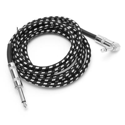 JORINDO 6.35MM Male Head O Guitar Cable Electric Guitar Amplifier Cord 14 Inch Instrument