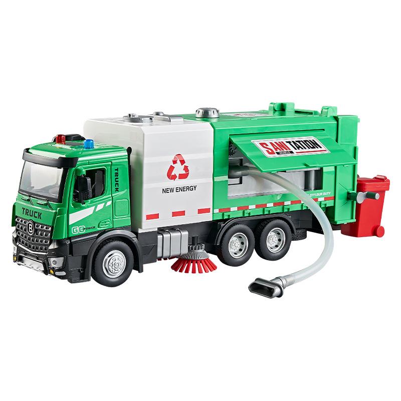 Large Electric Vacuum Sweeping Vehicle Toy for Boys, Inertial Model for Ages 3-6