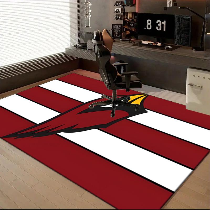 Cardinals Team Spirit Rug Game Carpet, Floor Mat for Bedroom Living Room Entryway Rug, Home Decor Idea Gift for Christmas Birthday