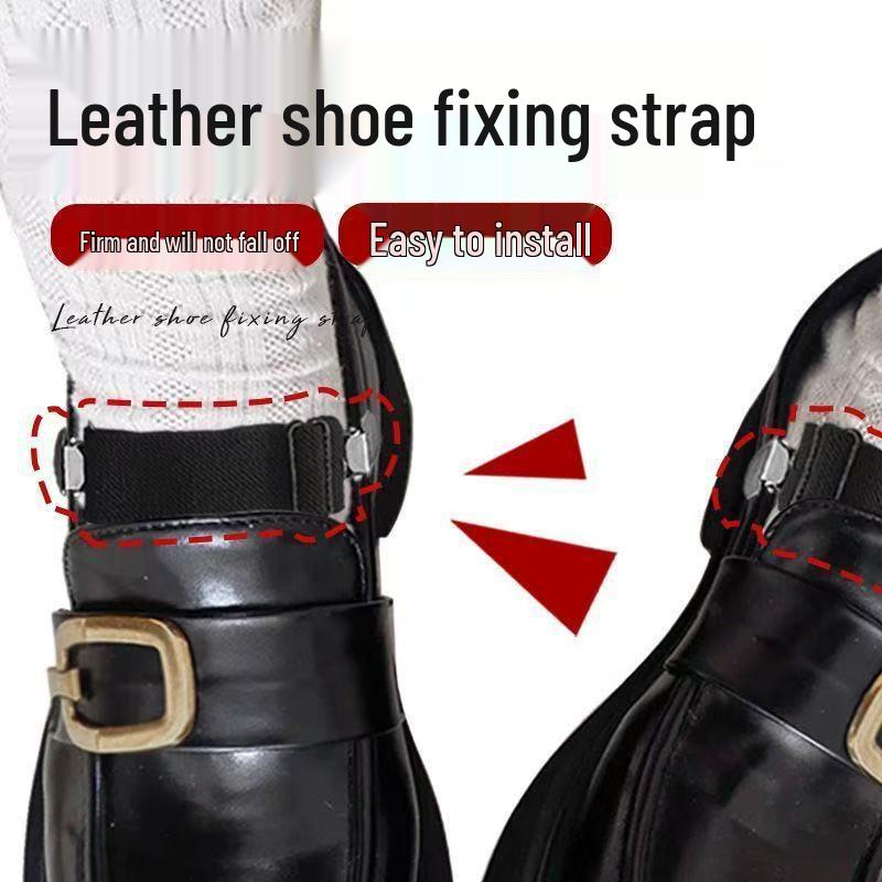 Verstellbarer Leder-Schuhriemen für Loafer und High Heels - Abriebfester & Rutschfester Schnallenriemen