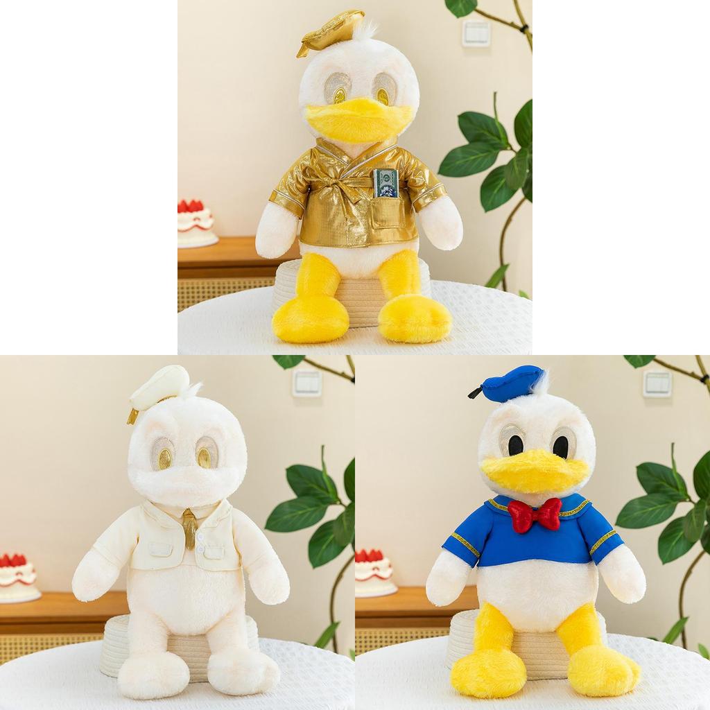 Donald Duck Stofftier mit weichem Kurzflor für Kindergeburtstagsgeschenk