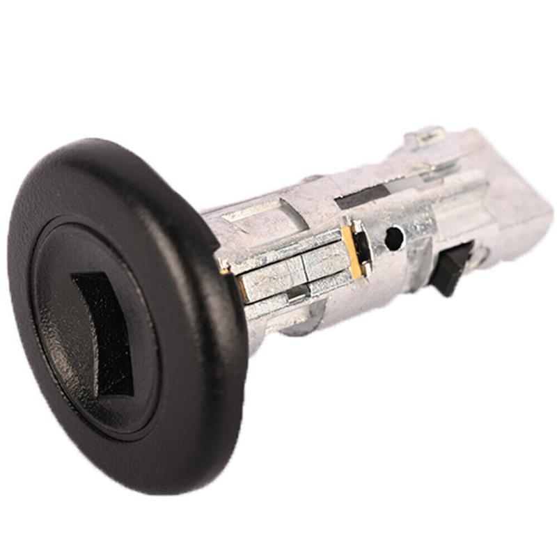 A16P-2X New Ignition Lock Cylinder & Keys 15298923 707835 For Chevy GMC Silverado Tahoe BlackSilver
