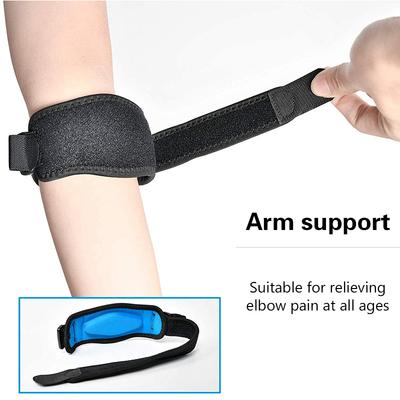 1pc Adjustable Elbow Support Basketball Tennis Golf Elbow Support Strap Elbow Pads Lateral Pain Syndrome Epicondylitis Braces