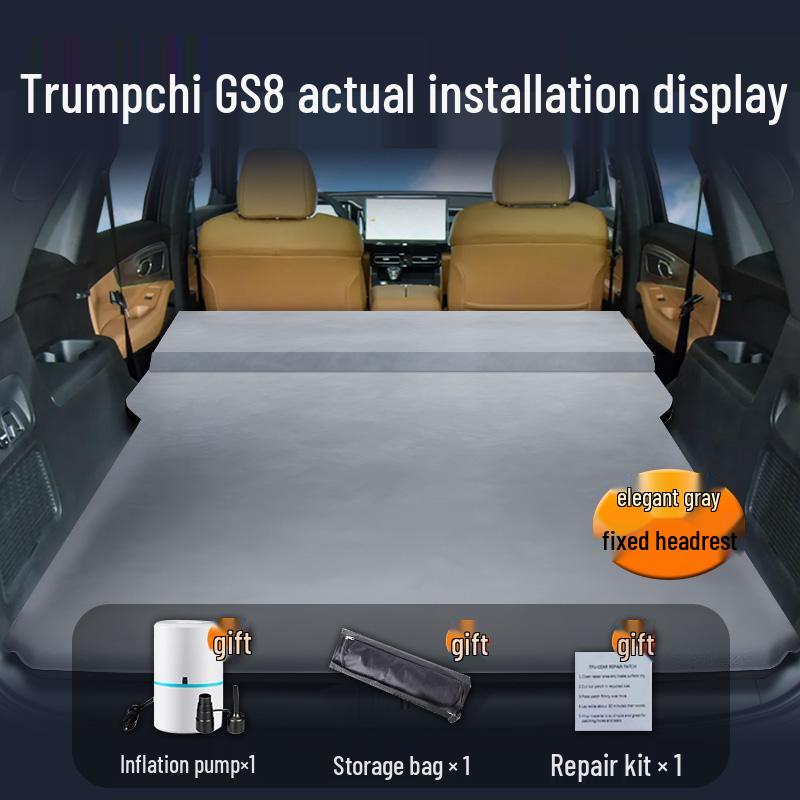 Compatible GAC Trumpchi GS8 Car Air Mattress for Rear Seat and Trunk