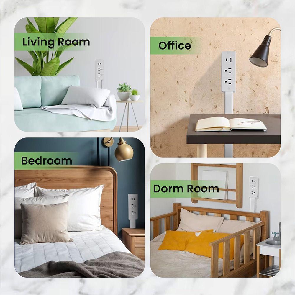 Convenient Electrical Outlet Extender High Quality Sofa Expander Power Extender  Type C