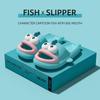 Damskie letnie antypoślizgowe zabawne sandały rybki - Śliczne i dziwaczne klapki outdoorowe dla mężczyzn i kobiet, 2025.