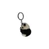 Korean Style Mini Mink Pendant Soft Plush Mink Keyring Fashion Mink Fur Panda Keychain  Bag Pendant