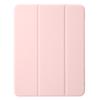 For iPad Air 13 (2025)/(2024) Case Tri-Fold Stand Acrylic Back PU Leather Anti Fall Tablet Cover