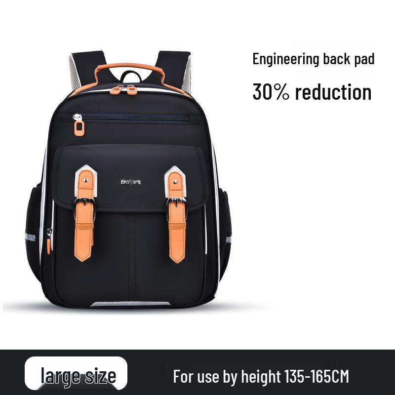 

2024 Водонепроницаемый рюкзак «Облако» в британском стиле для мальчиков и девочек 3-6 классов: Легкий с надежной застежкой