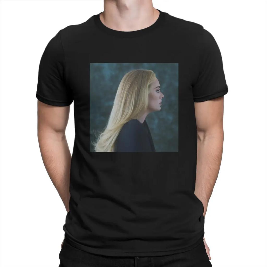 30 Pop Music T-Shirt Men A-Adele Singer Casual Cotton Tee Shirt Crew Neck Short Sleeve T Shirt Summer Clothing
