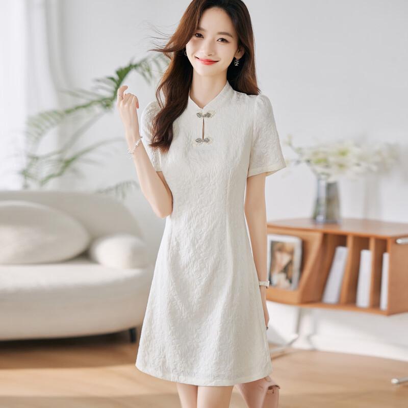 New Chinese Style Improved Cheongsam Dress L
