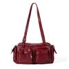 Shoulder Bag Leather Handbags Evening Clutch Purse Pu Leather Slings Purse Handbag Trendy Underarm Bag for Womens Girls