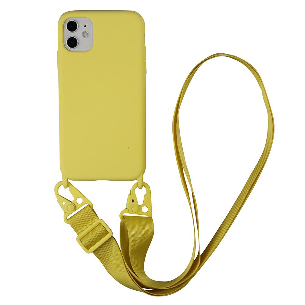 Neck Strap TPU Shockproof Rugged Shield Mobile Phone Case for 15 16 17 Pro Max Outdoor Camping Hiking