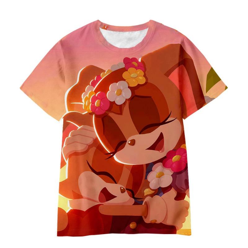 Mexican Style 3D Printed Animal Pattern Men's Round Neck Short Sleeve T-Shirt, Summer Outdoor Sports Casual Breathable Top