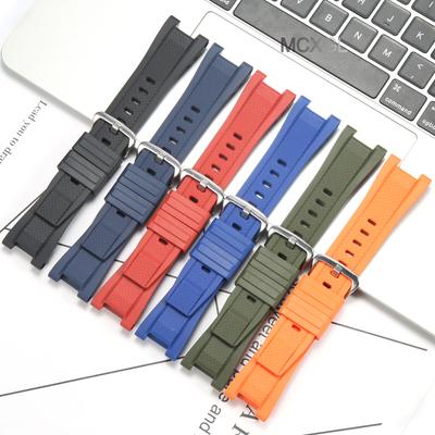 Silikonový řemínek na hodinky pro Casio G-SHOCK řady GST GST-W300 210 400G S130 S110 S330 B100 Řemínek na hodinky Sportovní pásek Náramek