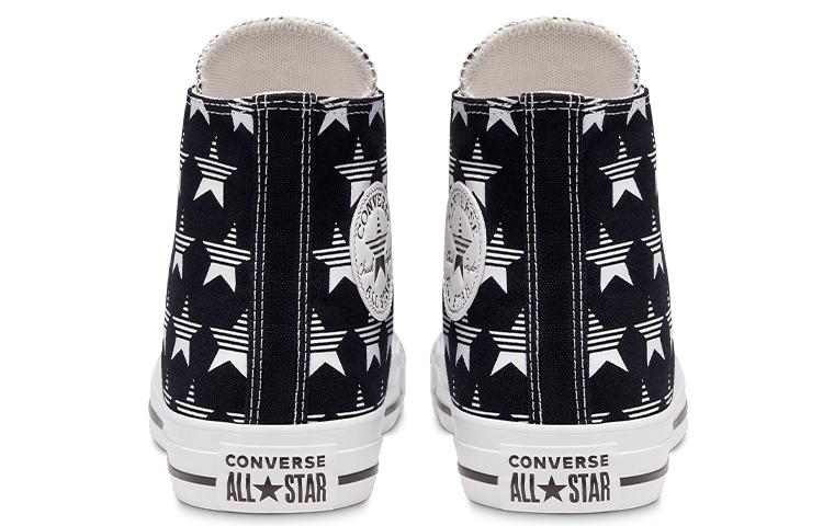 Converse Chuck Taylor All Star 'Black White Stars' 168808C